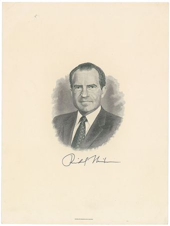 Lot #159 Nixon, Ford, and Carter Engravings - Image 3