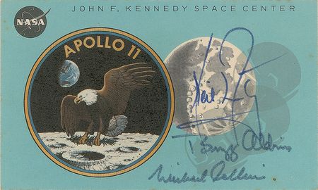 Lot #435 Apollo 11: Sought-after fully signed VIP launch pass - Image 1