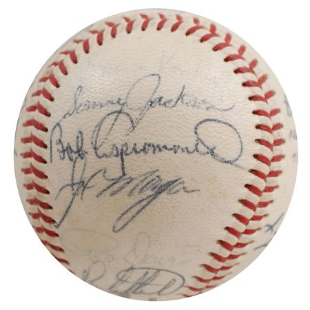 Lot #844 Houston Astros: 1967 Baseball - Image 2