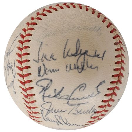 Lot #844 Houston Astros: 1967 Baseball - Image 3