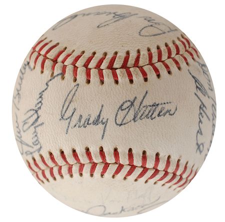 Lot #844 Houston Astros: 1967 Baseball - Image 5