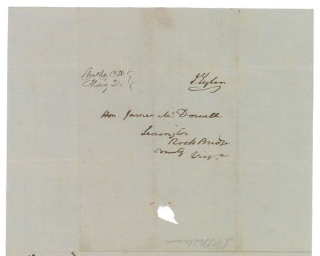 Lot #34 John Tyler: “Zealously devoted” to “the construction of the South Western rail road” - Image 3