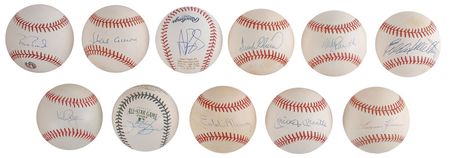 Lot #824 Baseball: 500 Home Run Club Baseballs - Image 1