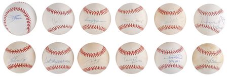 Lot #824 Baseball: 500 Home Run Club Baseballs - Image 2