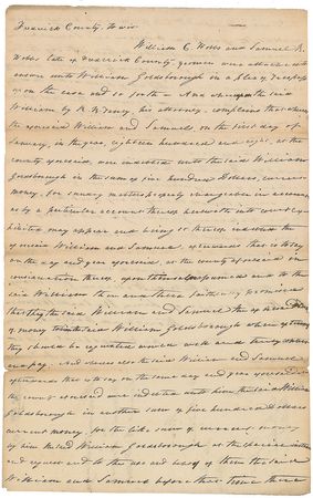 Lot #285 Roger B. Taney Signed Document - Image 2