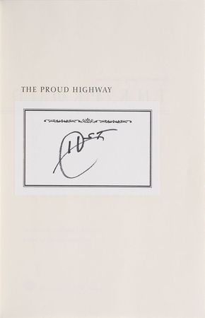 Lot #631 Hunter S. Thompson Book - Image 1