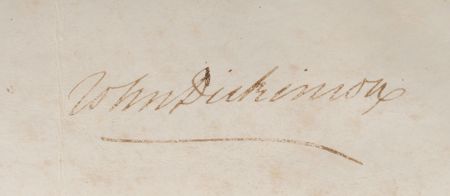 Lot #269 John Dickinson Signed Document - Image 2