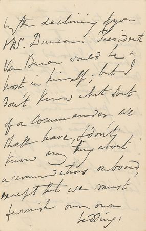 Lot #395 Winfield Scott Handwritten Letter Signed - Image 3