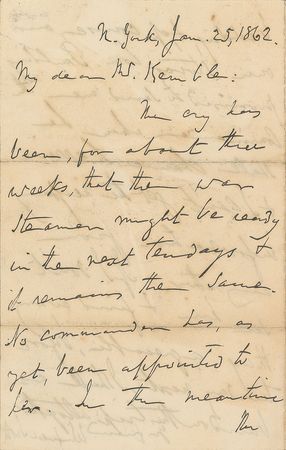 Lot #395 Winfield Scott Handwritten Letter Signed - Image 4