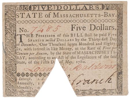 Lot #192 Continental Currency: Colonial currency, including a note printed by Ben Franklin - Image 3