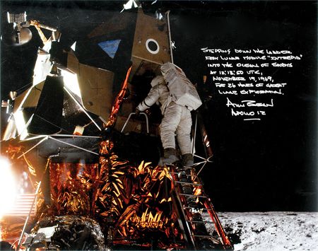Lot #464 Alan Bean Spurs - Image 1