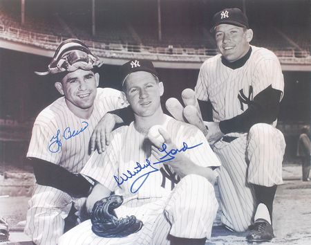Lot #841 Whitey Ford and Yogi Berra - Image 3