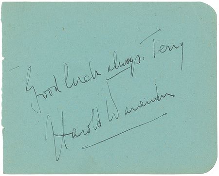 Lot #799 Vivien Leigh and Laurence Olivier Signature - Image 1