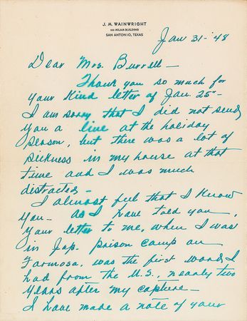 Lot #412 Jonathan M. Wainwright Group Lot - Image 1