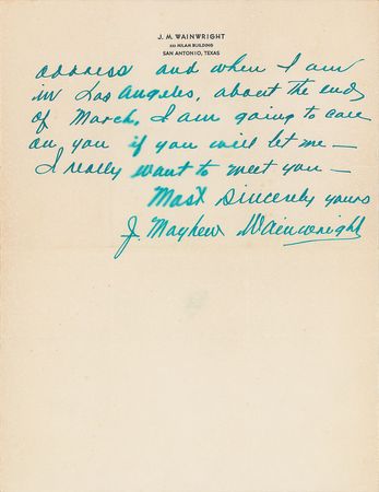 Lot #412 Jonathan M. Wainwright Group Lot - Image 2