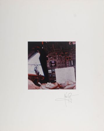 Lot #6378 Neil Armstrong Signed Photograph - Image 1