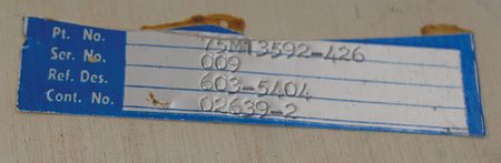 Lot #6258  Saturn V First Stage LOX Tanking Computer Interface - Image 5
