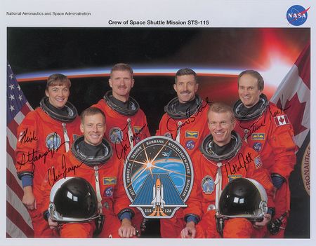 Lot #6676 Space Shuttle Crew Signed Photographs - Image 4