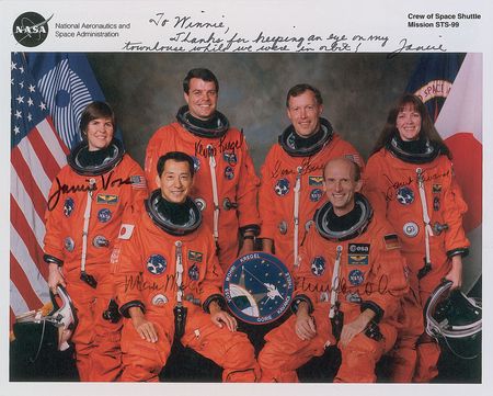 Lot #6676 Space Shuttle Crew Signed Photographs - Image 5