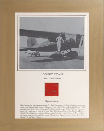 Lot #6005 Aviation: Set of Nine Flown Fabric Presentations - Image 2