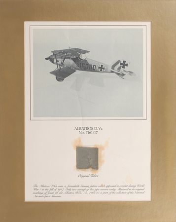 Lot #6005 Aviation: Set of Nine Flown Fabric Presentations - Image 3