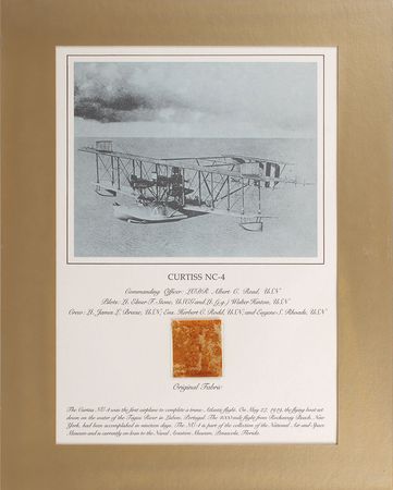 Lot #6005 Aviation: Set of Nine Flown Fabric Presentations - Image 4