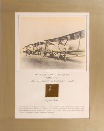 Lot #6005 Aviation: Set of Nine Flown Fabric Presentations - Image 7