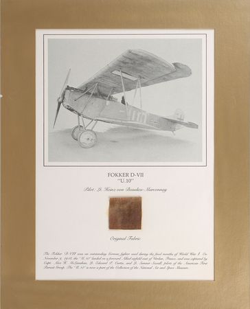 Lot #6005 Aviation: Set of Nine Flown Fabric Presentations - Image 8