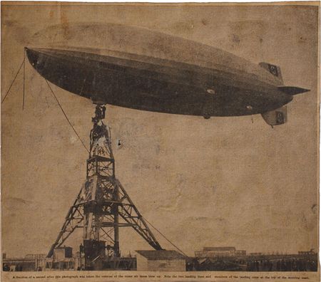 Lot #6006 Hindenburg Piece of Metal Frame - Image 6