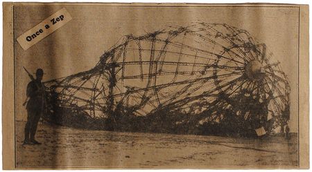 Lot #6006 Hindenburg Piece of Metal Frame - Image 3