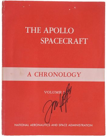Lot #6295 Astronaut Multi-Signed Apollo Chronology Four-Volume Set - Image 3
