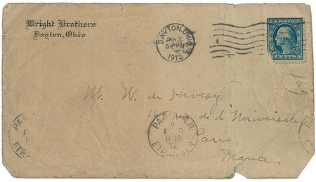 Lot #6001 Wilbur Wright Autograph Letter Signed - Image 5