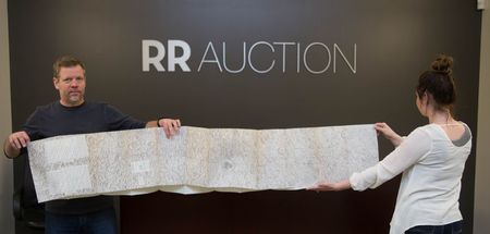 Lot #6503 Dave Scott’s Apollo 15 Lunar Orbit Flown Photography Chart - Image 4