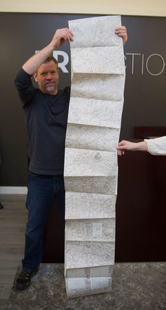 Lot #6503 Dave Scott’s Apollo 15 Lunar Orbit Flown Photography Chart - Image 6