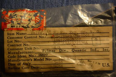 Lot #6278 Apollo CM RCS Explosive Valve and Signal Conditioner - Image 3
