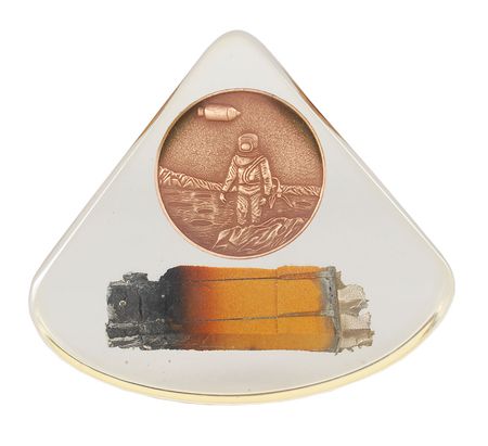 Lot #6410 Apollo 11 Flown Heat Shield - Image 1