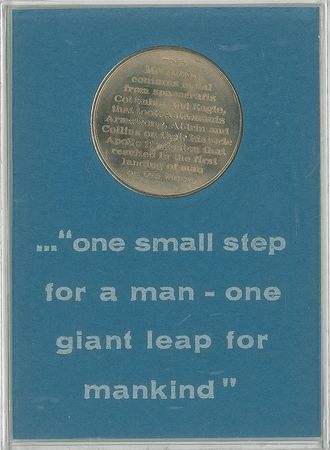 Lot #6111 Guenter Wendt?s Apollo 11 MFA Medallion - Image 2