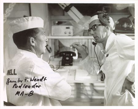 Lot #6098 Wally Schirra Signed Letter of Recommendation - Image 2