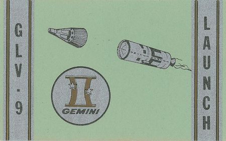 Lot #6107 Guenter Wendt’s Gemini 9 Launch Badge - Image 1