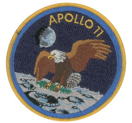 Lot #6112 Guenter Wendt?s Apollo 11 Crew-Presented Patch - Image 2