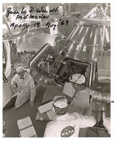 Lot #6142 Fred Haise Typed Letter Signed - Image 2