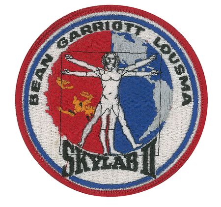 Lot #6116 Guenter Wendt’s Skylab 3 Crew-Presented Patch - Image 1