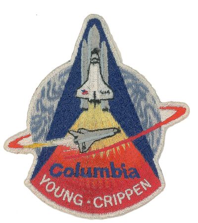 Lot #6118 Guenter Wendt’s STS-1 Crew-Presented Patch - Image 2