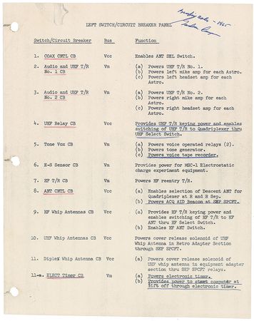 Lot #6164 Gemini 5: Gordon Cooper?s Hand-annotated Instructional Packet - Image 1