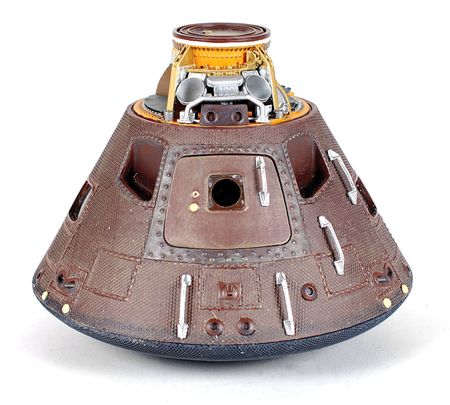 Lot #6396 Buzz Aldrin Signed Apollo 11 Model - Image 1