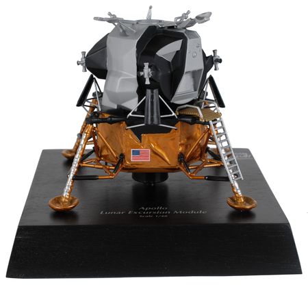 Lot #6493 Edgar Mitchell and Gene Cernan Signed Apollo 14 LM Model - Image 2