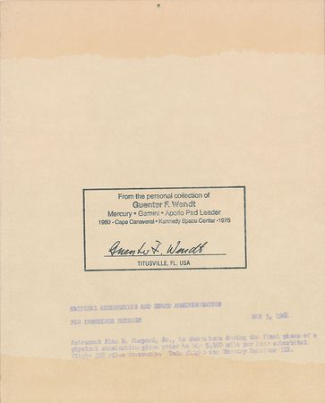 Lot #6128 Guenter Wendt?s Signed Collection of Mercury Photographs - Image 11