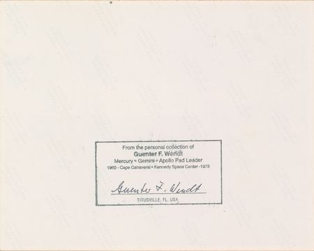 Lot #6133 Guenter Wendt’s Signed Collection of Shuttle Photographs - Image 2