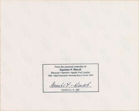 Lot #6133 Guenter Wendt’s Signed Collection of Shuttle Photographs - Image 5