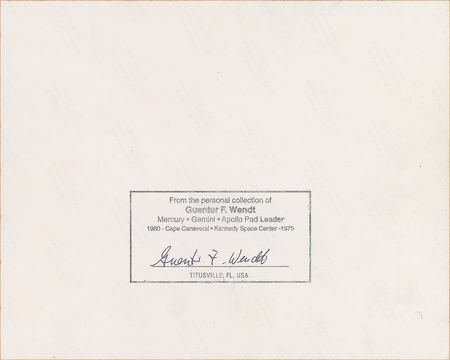 Lot #6133 Guenter Wendt’s Signed Collection of Shuttle Photographs - Image 13